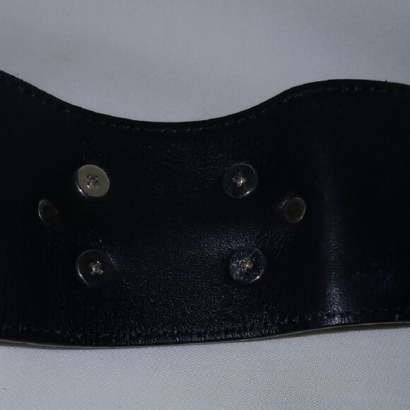 Rebecca Minkoff Black and Silver Studded Bracelet - Picture 6 of 10